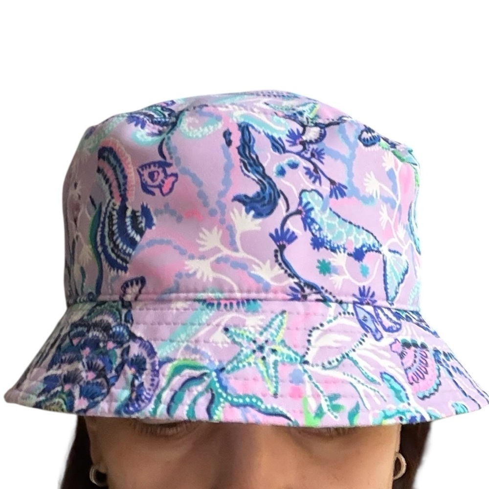 Lilly Pulitzer Under the Sea Bucket Hat - Picture 2 of 8